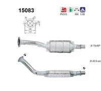 89 KW 121 CV CATALIZZATORE PER Peugeot 306 2 Vol/ 7A, 7C, N3, N5 2.0 XSi