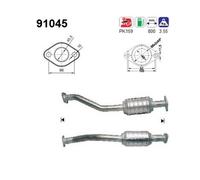 89 KW 121 CV CATALIZZATORE PER Suzuki Baleno 2 Vol/ EG 1.8 GTX