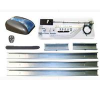 8900 roll + 992012 + 992013 Kit aprigarage DUCATI a CATENA con accessorio per porte basculanti e PROLUNGA 90cm per catena