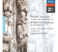 Faure: Requiem / Durufle: Requiem / Poulenc: Messe En Sol Majeur