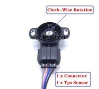 89452-22090 sensore di posizione dell'acceleratore (TPS) o connettore per Lexus Toyota Geo Kia Mazda OE #8945222090/1985003011 / 19850-03011