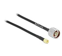 89465 Cavo 5 m N maschio, SMA maschio nero Ø Lunghezza: 4,95 mm 50 Ω DELOCK
