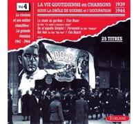 8947675 Audio Cd Chansons Sous L'Occupation Vol. 4 / Various