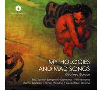 8947684 Audio Cd Geoffrey Gordon - Mythologies & Mad Songs