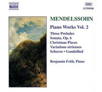 8947685 Audio Cd Felix Mendelssohn - Piano Works Vol.2