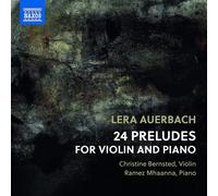 8947685 Audio Cd Lera Auerbach - 24 Preludes For Violin And Piano