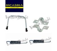 8960 CAVALLETTO DM 20 CENTRALE ZINCATO + STAFFE + 2 MOLLE VESPA 50 R L N SPECIAL