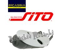 8968 - MARMITTA SITO PLUS GILERA 50 TYPHOON - APRILIA SCARABEO STREET 2006 2007