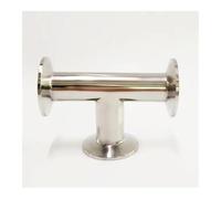 89mm Pipe OD x 3.5" Tri Clamp Tee 3 Way SUS 304 Stainless Steel Fitting