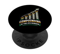 8a meraviglia che aggrava il mercato azionario della crescita degli interessi PopSockets PopGrip Adesivo