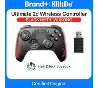 8BitDo Black Myth Wukong Gamepad PC Ultimate 2C Controller di gioco Windows 10 11 Steam Raspberry Pi Android Joystick ad effetto Hall