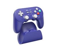 8Bitdo Controller Bluetooth Pro 3 con pulsanti ABXY intercambiabili, joystick TMR, trigger effetto Hall, pulsanti Pro Back, dock di ricarica, per Switch/Switch 2, Windows, Apple, SteamOS, Android