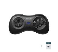 8Bitdo Controller wireless Bluetooth M30 per Switch, PC, Windows, MacOS, Android, Raspberry Pi con Sega Genesis e Sega Mega Drive Style (nero)