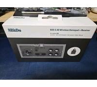 8BITDO N30 GAMEPAD 2.4G CONTROLLER FOR NES ORIGINAL WIFI BLACK TRANSPARENT