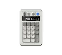 8Bitdo Numpad meccanico retrò a 18 tasti, supporta PC e modalità calcolatrice standard, sostituibile a caldo, pulsante di scelta rapida per calcolatrice PC, Bluetooth/2.4G/cablato per Windows e
