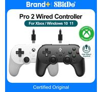 8BitDo Pro 2 Controller Xbox Gamepad cablati PC per Xbox Series XS Xbox One Windows 10 11 Joystick e trigger effetto Hall