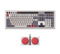 8Bitdo Retro 108 Mechanical Keyboard with 108 Keys and Integrated Numpad, Blueto