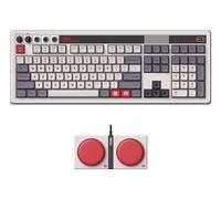 8Bitdo Retro 108 tastiera Gaming USB + RF Senza fili + Bluetooth Grigio - Nouvo