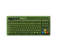 8Bitdo Retro 87 Tastiera Meccanica RGB Retroilluminata Wireless Bluetooth Gaming Keyboard/2.4G/USB-C Hot Swap per Windows e Android, Xbox Edition, Tedesco ISO