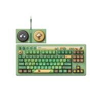 8Bitdo Tastiera Meccanica 87 Tasti per PC e Android - Forest Wonder | Licenza ufficiale XBOX, Bluetooth/2.4G/USB-C, retroilluminazione RGB, hot swap, doppi pulsanti super programmabili