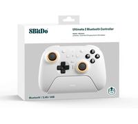 8BitDo Ultimate 2 Bluetooth - Switch 1 E 2 / PC Windows - Edizione Bianca