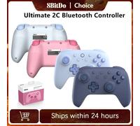 8BitDo Ultimate 2C per Switch Controller wireless Bluetooth Gamepad Ultimate C Nuova serie Versione semplificata ridimensionata