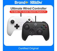 8BitDo Ultimate Gamepad Controller PC per Nintendo Switch Controllo cablato per Windows 10 11 Android Steam Deck Raspberry Pi