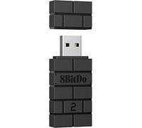 8BitDo USB Wireless Adapter 2, Adattatore Bluetooth per Sistema Switch/2, Windows 10, PS Classic, Android, Raspberry Pi, Retrofreak, Compatibile con Controller Xbox Series, JoyCon, Switch Pro, PS5/4/3