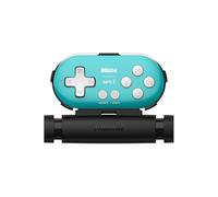 8Bitdo Zero 2 - Mini controller Bluetooth con clip per interruttore, Windows, Android (Turquoise Edition)