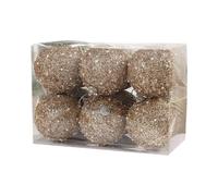 8Cm 6Pezzi Diamante Paillettes Custodia Natale Festa Ciondoli