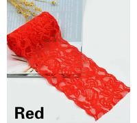8cm Pizzo Nastro Elastico Bordo Tessuto Fai da Te 2M Indumento Cucito Materiale