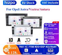 8Core Autoradio Android 13 Per Opel Vauxhall Astra Antara Meriva Vivaro Combo Signum Vectra Corsa 2din Multimedia Carplay 4G GPS P2-CP 4Core 2G 32G B