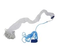 8Ft 2.4M Fishing Net Easy Throw Fuso A Mano 3/4 Pollici Strong Nylon M4664