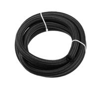 8ft AN10 Universale Intrecciato Olio Carburante Gas Linea per Auto Nero