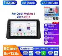 8G 128G 2Din Android 14 Autoradio Lettore Multimediale per Opel Mokka 2012 2013 2014 2015 2016 Autoradio GPS Navi Wifi Audio Stereo