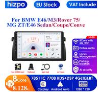 8G 128G Carplay 4G 2 Din Android Car Multimedia GPS per BMW E46 M3 318/320/325/330/335 Rover 75 Coupe Navigation Audio Head Unit