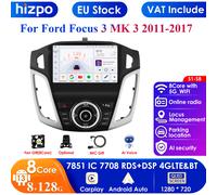 8G RAM 128G ROM AI Voce 2 Din Android Auto Radio per Ford Focus 3 2012-2017 MK3 Carplay Auto Multimedia GPS Navi 2din Autoradio S8(8Core 6G 128G) AI