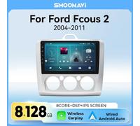 8GB 128GB Wireless Carplay AI Controllo Vocale Autoradio Per Ford Focus 2 3 Mk2 Mk3 2004-2011 Android Auto RDS 4G Multimediale GPS