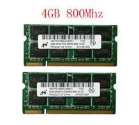 8GB 2 x 4GB 2GB DDR2 800 MHz PC2-6400S 200PIN Laptop RAM SODIMM per Micron IT