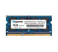 8GB DDR3 1600MHz PC3-12800 Unbuffered Non-ECC 1.35V CL11 2Rx8 Dual Rank 204 Pin SODIMM Computer Portatile Memorie Module Upgrade