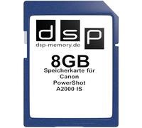 8GB Speicherkarte für Canon PowerShot A2000 IS