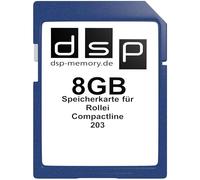 8GB Speicherkarte für Rollei Compactline 203