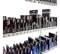 8Gnituhs 20 Pezzi 25 * 12 CM 1MM divisori per scaffali; Inserto per scaffali; Spazio Libero su scaffali e armadi; divisori per scaffali di armadi; divisorio a cubo; divisori per scaffali Dvd