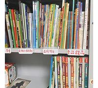 8Gnituhs 20 Pezzi 28 * 12 cm 1 mm divisori per scaffali per Etichette di biblioteche; Etichette per scaffali; Prompt per Numeri di Libri; classificazione di separazione degli scaffali; Guide per File