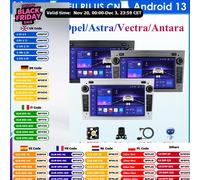 8GRAM 128GB Android 2DIN Autoradio GPS Lettore WiFi per Opel Vauxhall Astra HSJ Vectra Antara Zafira Corsa Vivaro Meriva No DVD