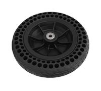 8in Solid Wheel TPE Rubber Caster Tire, Solid Caster with 75kg Load Capacity, Anti Slip Quiet Replacement Wheel for Electric Walkers Rollators and Utility Carts, Smooth Rolling on