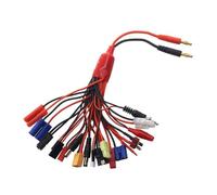 8in1 19in1 Adattatore di bilanciamento multifunzione XT60 EC3 EC5 HXT Compatibile con Caricatore IMAX B6 B6AC e dispositivi simili(19 in 1)