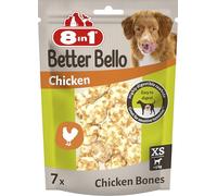 8in1 Better Bello Chicken Bones XS - Ossi da masticare per cani - 84 g