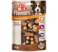 8in1 Crunchy Rolls - Bastoncini croccanti da masticare per cani - 85 g