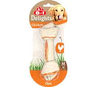 8in1 Delights Chicken Bone M - Osso da masticare per cani - 1 Pezzo